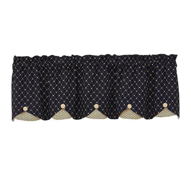 Carrington Valance - Scalloped Park Designs - The Fox Decor